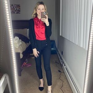 Ruffle Sleeve Blouse